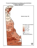 Map: Births to Unmarried Mothers 09-13