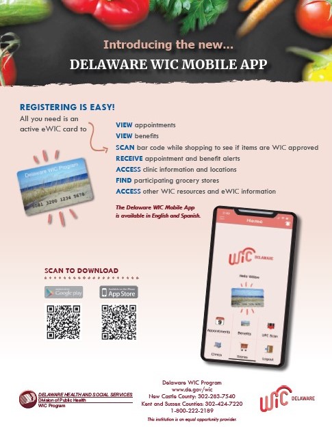 Wic Program Home Page Delaware Health And Social Services State Of Delaware