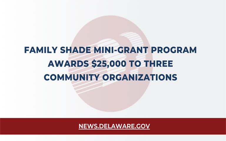 Family Shade Mini-Grant Program