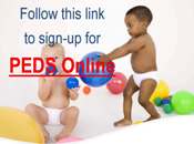 Imagetext: Follow this link to sign-up for PEDS Online
