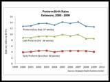 Image: Linked to the pdf version of the Preterm Birth Ratesin DE statsheet