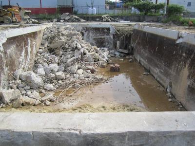 Demolition of Washington St. Plant almost complete.