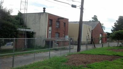 Washington Street Water Treatment Plant, pre-demolition.
