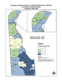 Map: Births delivered by c-section