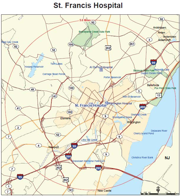 Image:St Francis map pdf