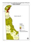 Map: Low birthweight births 05-09