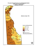 Map: Low birthweight births 10-14