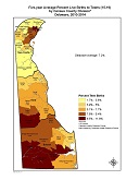 Map: Teen Births 10-14